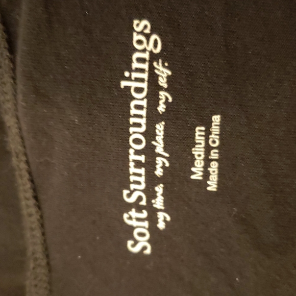 Soft Surroundings Toujours Black Jumpsuit Romper - Picture 4 of 4